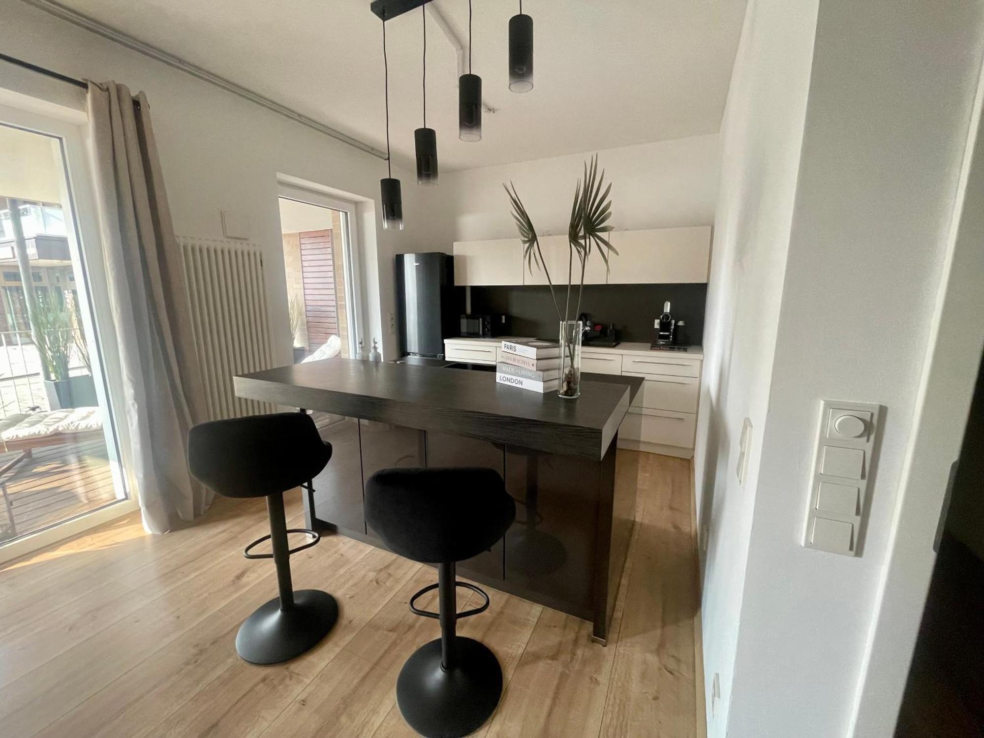 Modern Weserblick Apartment بريمين المظهر الخارجي الصورة
